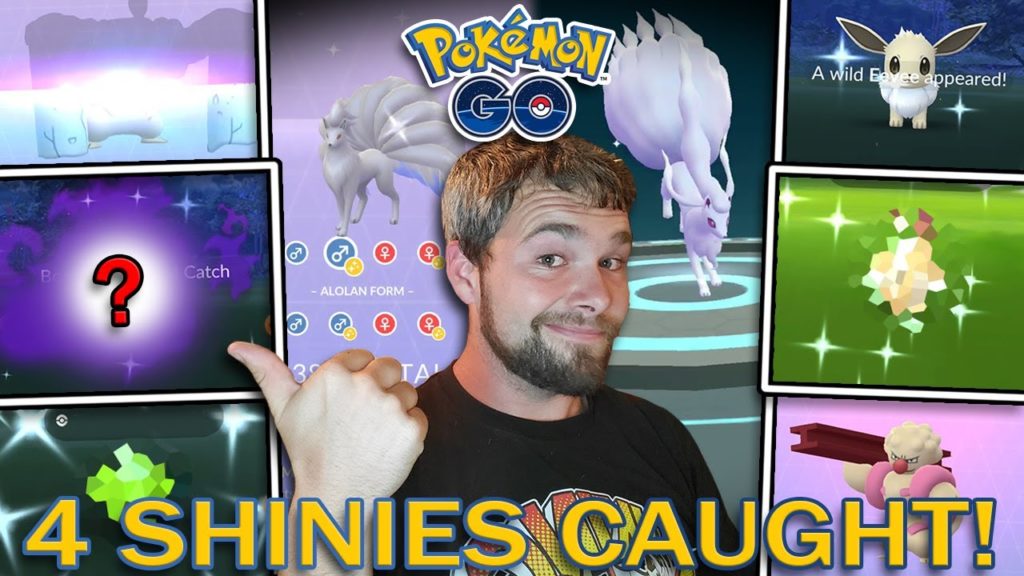 ANOTHER SHINY SHADOW POKEMON CAUGHT! 4 SHINY POKEMON CAUGHT! (Pokemon GO)