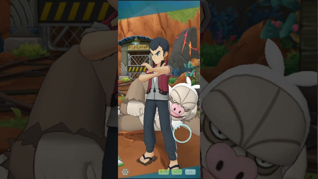 Pokemon masters game grovil evolution