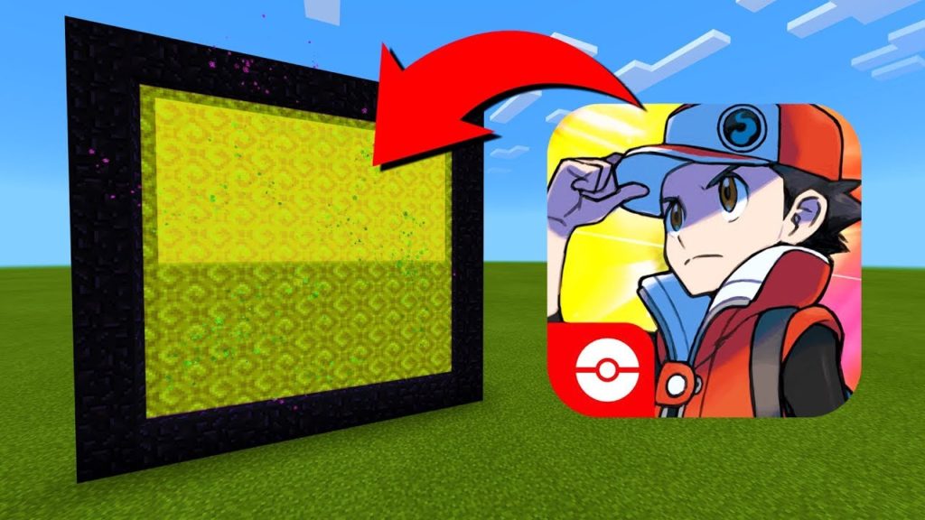 How To Make A Portal To The Pokemon Masters Dimension in Minecraft!