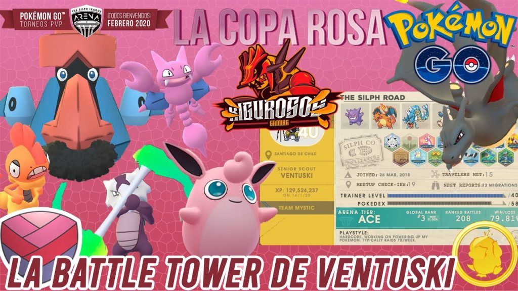 ¡REPASAMOS la ROSE CUP 7-1 de VENTUSKI!-Pokémon Go PvP