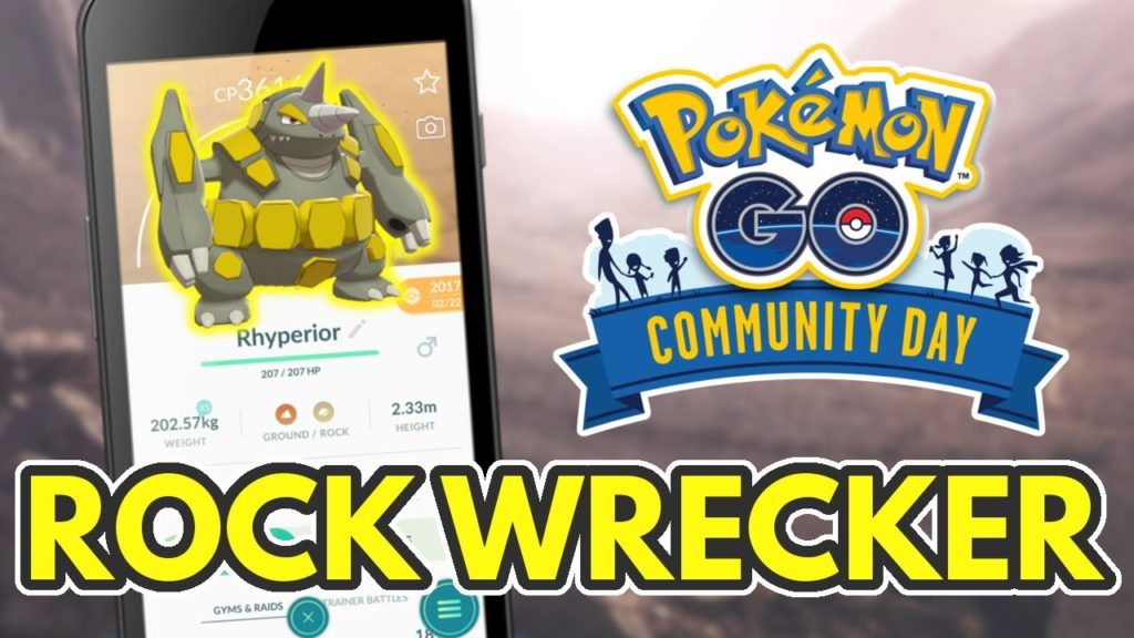 Rock Wrecker Rhyperior is GOOD! | Pokemon GO Community Day