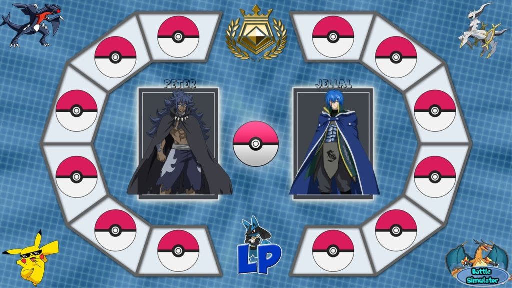 Pokemon Battle Simulator#436 Pokemon Master Peter VS Legendary Trainer Jellal Mikael