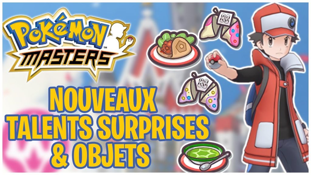 COMMENT AVOIR DES TALENTS SURPRISES + LES NOUVEAUX OBJETS DU JEU - POKEMON MASTERS