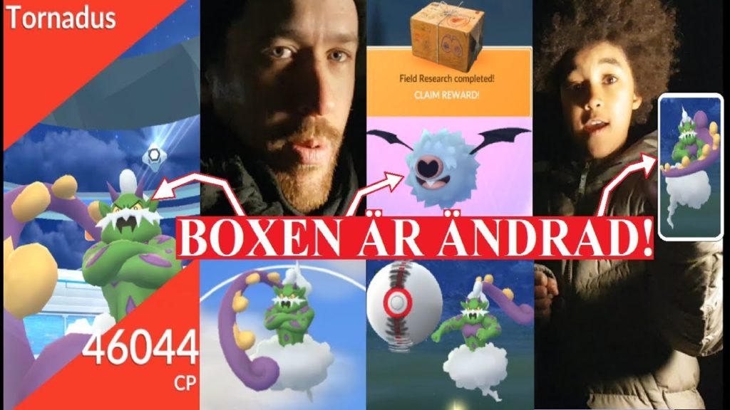Pokemon GO på Svenska | TVÅ NYA POKEMON! | TORNADUS  RAIDS + NY BOX! | Johans Pokemon GO