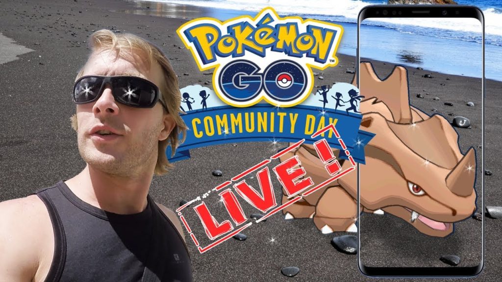 🔴 COMMUNITY DAY RHINOCORNE EN DIRECT DE GUADELOUPE !!! - LIVE SHASSE POKEMON GO (Partie 1)