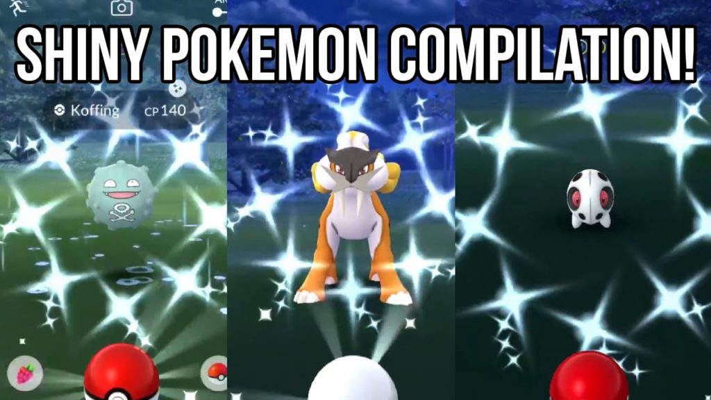 PokemonGO Shiny Encounter Compilation #24