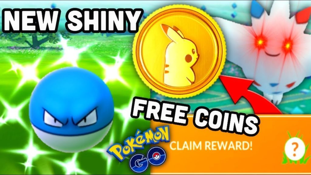 Pokécoins from tasks in Pokemon GO | New shiny | GBL Limits Pokémon