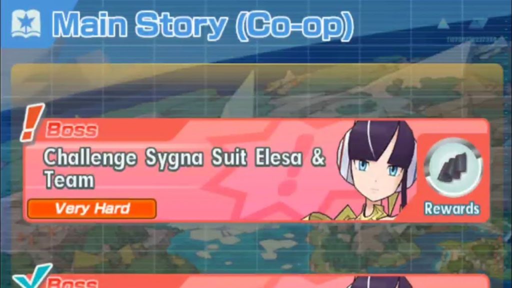 [Pokemon Masters] Main Story (Co-op) - Chapter 24 (Challenge Sygna Suit Elesa & Team: Very Hard)