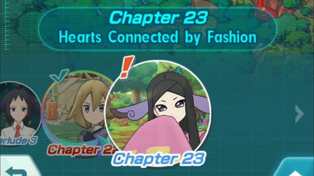 [Pokemon Masters] Main Story - Chapter 23: Hearts Connected by Fashion