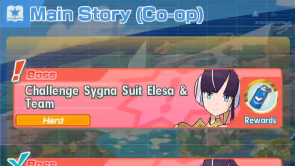 [Pokemon Masters] Main Story (Co-op) - Chapter 24 (Challenge Sygna Suit Elesa & Team: Hard)