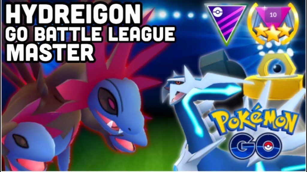 Hydreigon in GO Battle League Rank 10 Master Pokemon GO