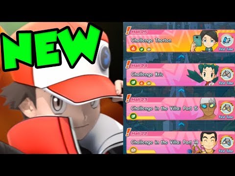 POKEMON MASTERS RED NOW AVAILABLE! New Battle Villa Gameplay!