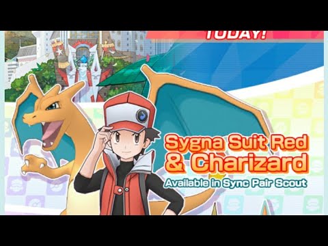 Pokemon Masters: Sygna Suit Red summons and the Battle Villa