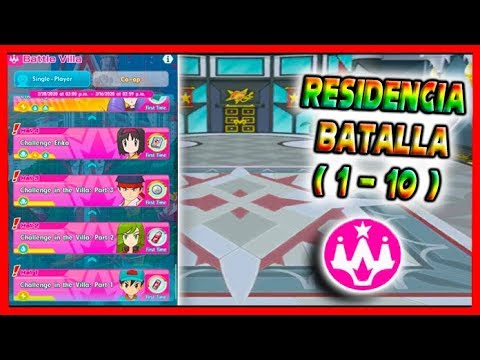 GUIA RESIDENCIA BATALLA ( 1 - 10 ) - Pokemon Masters Español