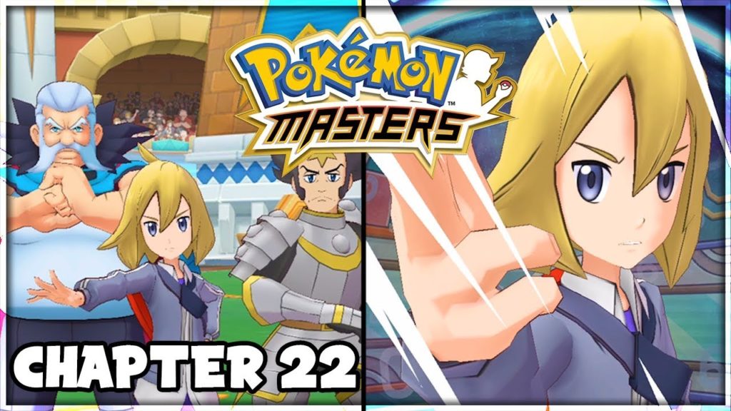 Pokémon Masters - Main Story Chapter 22: Rival Face-Off! (iOS 1440p)
