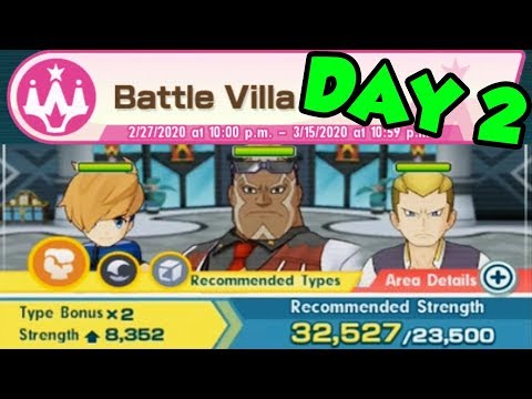 Pokemon Masters Battle Villa Day 2! CAN WE BEAT SAWYER?