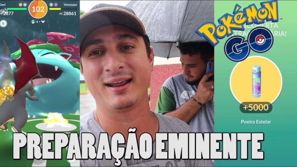 Darkrai... a preparação! Dias de chuva e farme intenso - PokémonGo