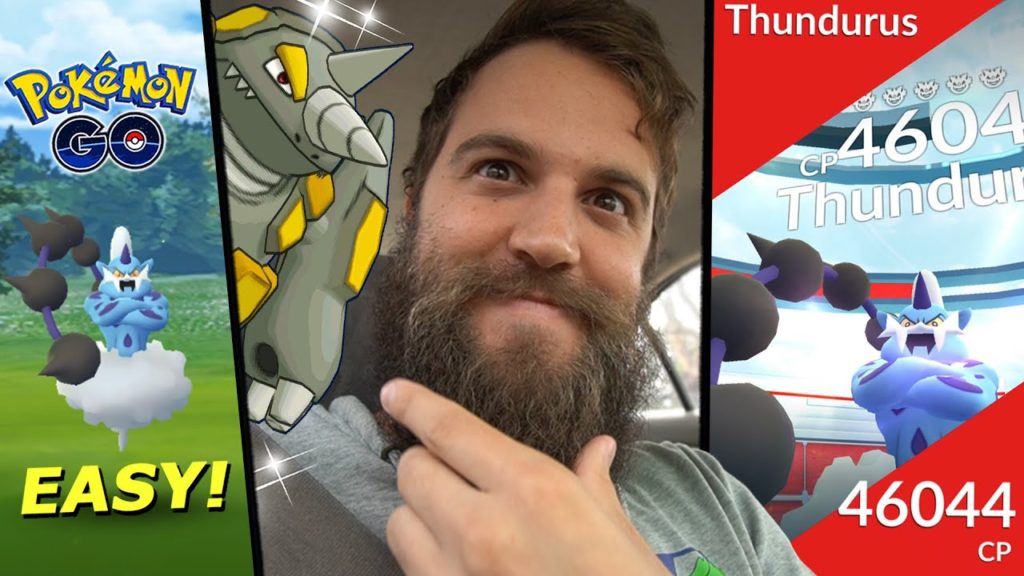 TAKING ON THUNDURUS! (New Unova Legendary Raid Boss) - Pokemon Go