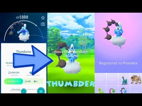 Pokemon Go Thundurus Raid