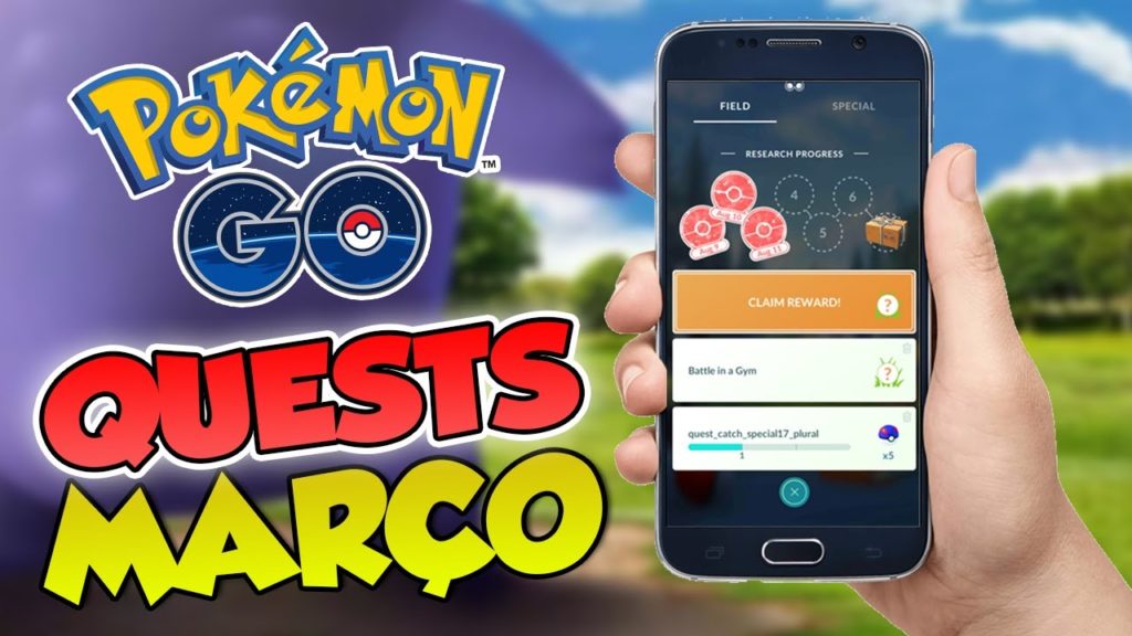 LISTA DE MISSÕES DE CAMPO (MARÇO/20) - Pokémon Go | PokeDicas
