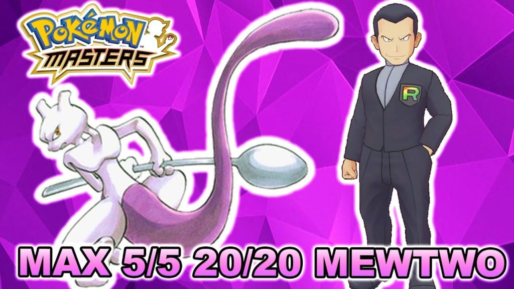 MEWTWO TONIGHT! SHOWCASING THE MOST POWERFUL F2P UNIT! GIOVANNI & MEWTWO! | Pokemon Masters