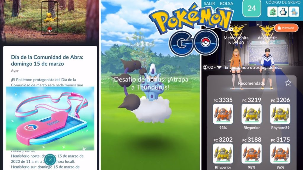 MUCHO TROLEO, REVANCHA CON THUNDURUS Y DÚO SIN GASTAR POLVOESTELARES! [Pokémon GO-davidpetit]