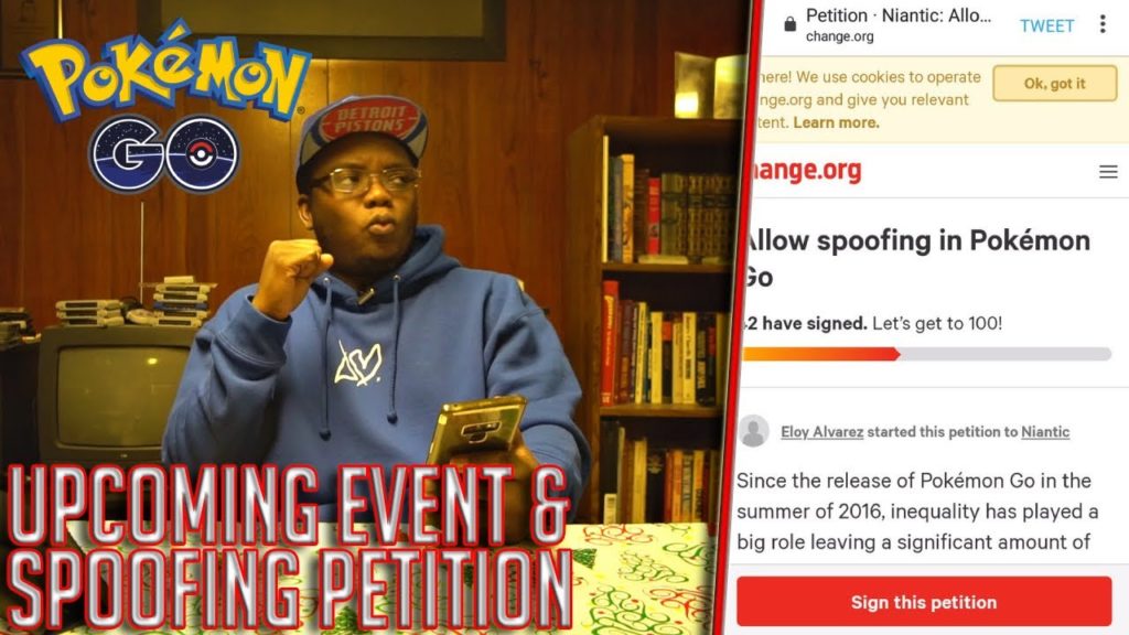 Pokemon Go: Upcoming Event & Spoofing Petition