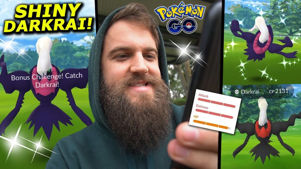 30+ SHINY CHECKS! (SHINY MYTHICAL DARKRAI RAIDS) - Pokemon Go