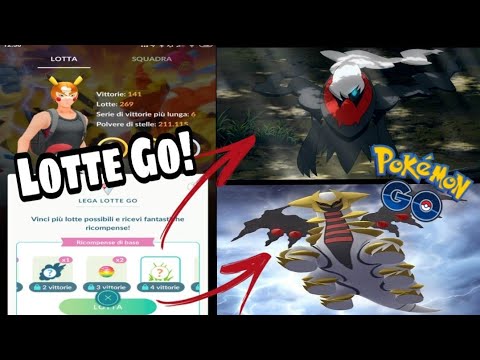 Darkrai e Giratina Shiny ricompense delle Lotte Go: Pokémon Go Ita