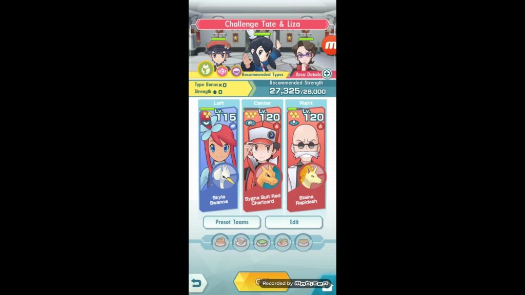 Pokemon Masters Battle Villa Hall 19 (Liza&Tate)