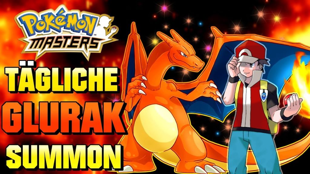 Tägliche Rot & Glurak Summons 🔥 | Pokémon Masters - MaMo-Rot Banner Summon