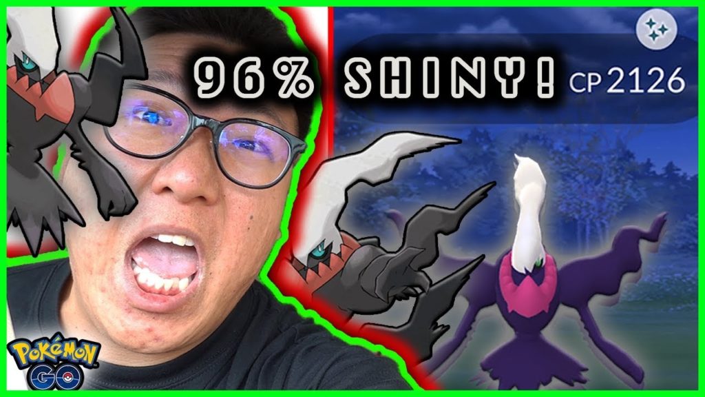 MY BEST SHINY DARKRAI CAUGHT AFTER DOING MORE THAN 100+ RAIDS - Pokemon GO