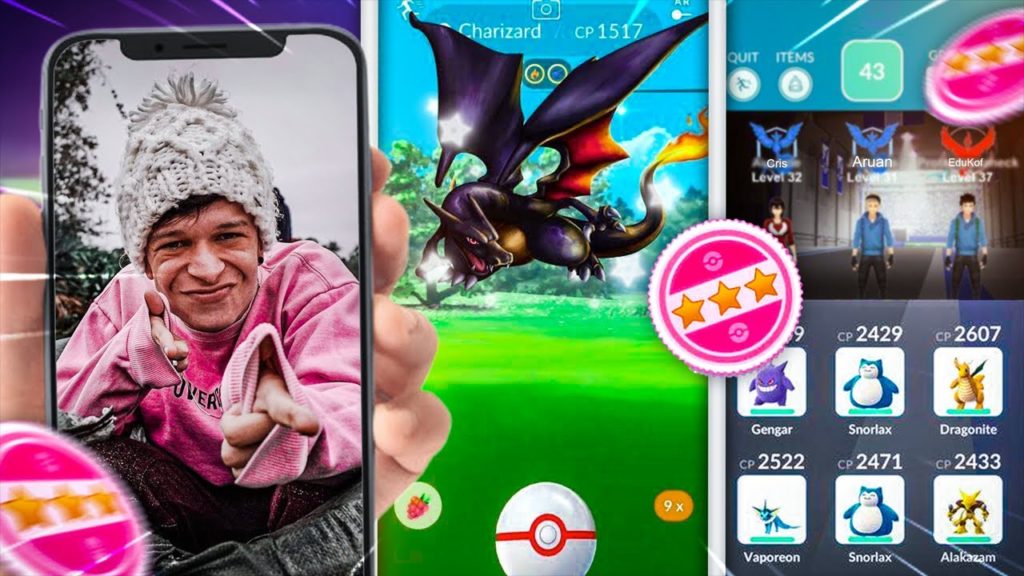 CHARIZARD NA BATALHA LV 4 SOZINHO NO POKEMON GO! ‹ ARUAN ›