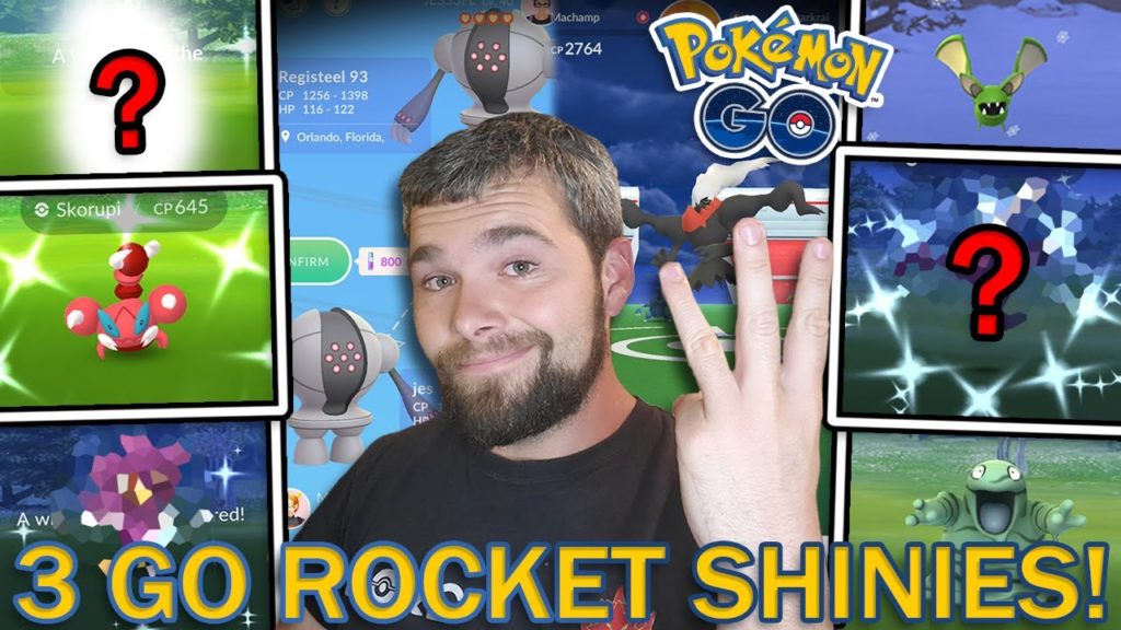 THIS WAS AMAZING! 3 TEAM GO ROCKET SHINY POKEMON CAUGHT! SHINY DARKRAI RAIDS! (Pokemon GO)