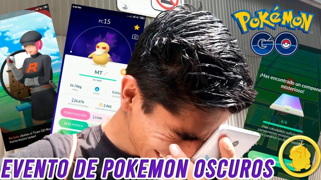 ¡EVENTO de los POKÉMON OSCUROS! BUSCANDO al SHINY OSCURO-Pokémon Go