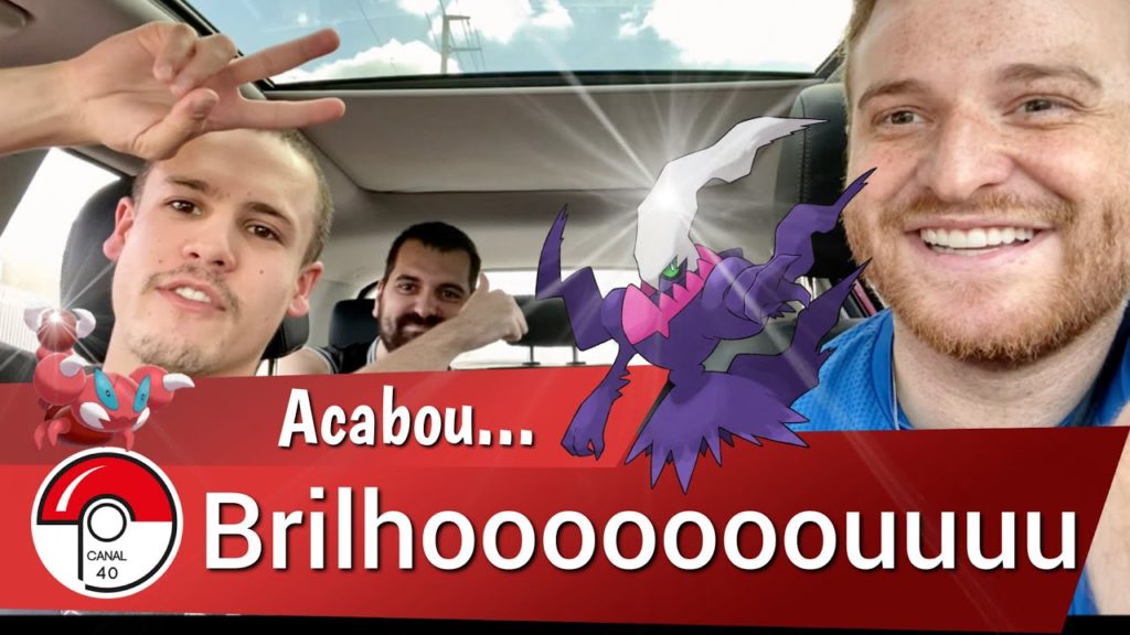O BRILHO no último suspiro | Darkrai 100% no carro - Pokémon GO