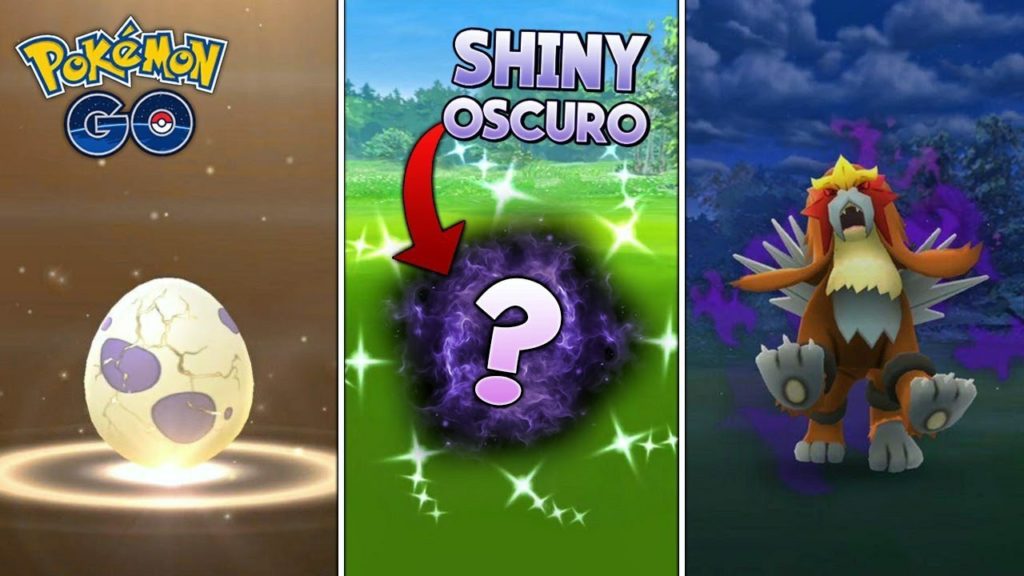 ¡CAPTURO SHINY OSCURO, ABRIENDO HUEVOS de 10KM & ENTEI OSCURO! - Pokémon Go