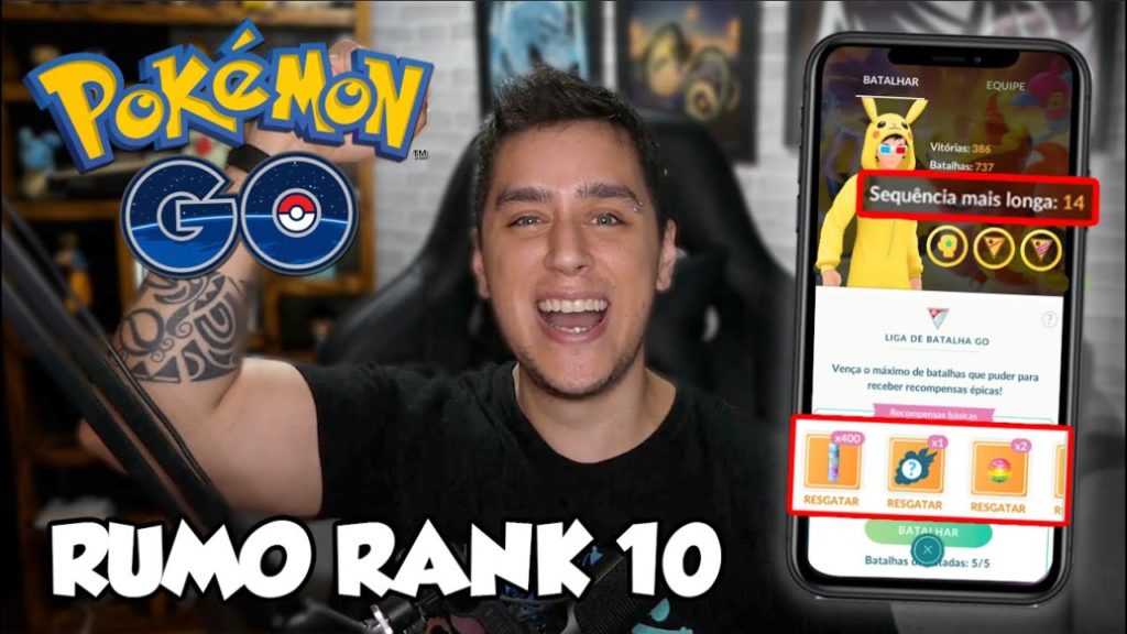 CHEGAMOS DESTRUINDO NA PRIMEIRA TEMPORADA -  Pokémon Go | Go Battle