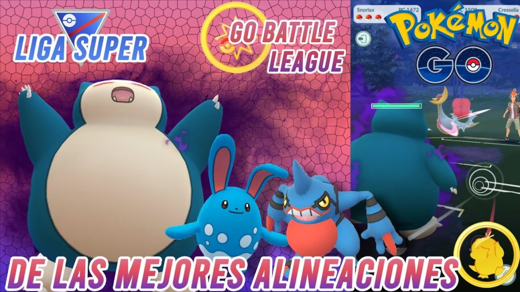 ¡Llevando a SNORLAX OSCURO, AZUMARILL Y TOXICROAC!-Pokémon Go PvP