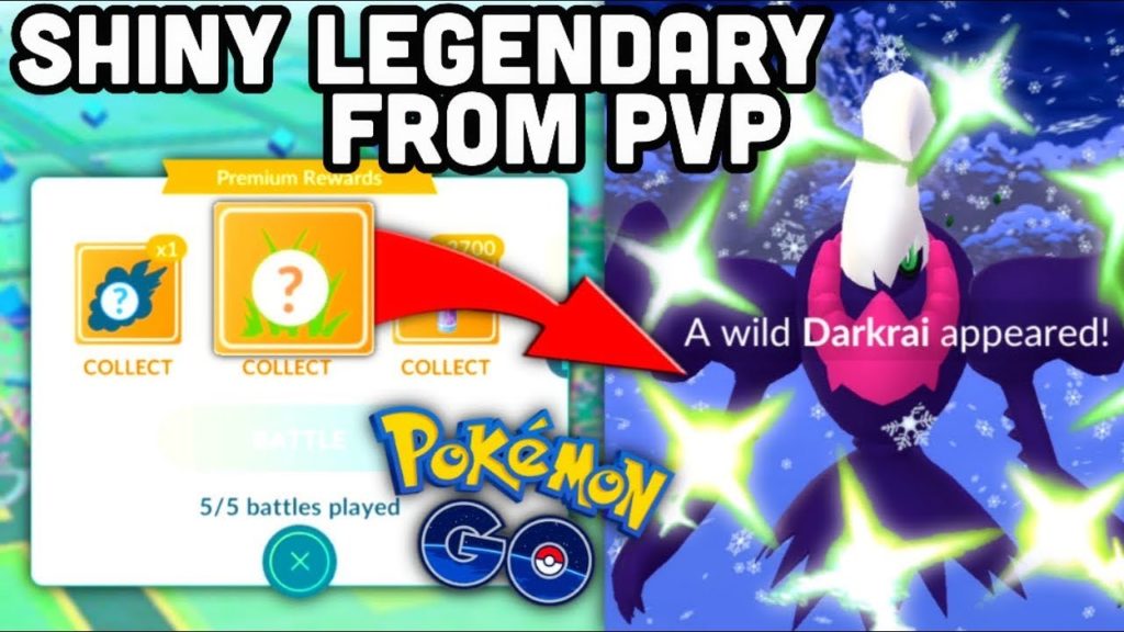 I got a Shiny Mythical from pvp in Pokemon GO | Darkrai duo no relobby