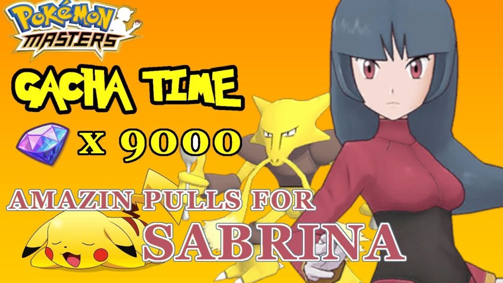 Pokemon Masters - AMAZIN PULLS FOR SABRINA! The waifu we all awaited is here to support your sp.atk!