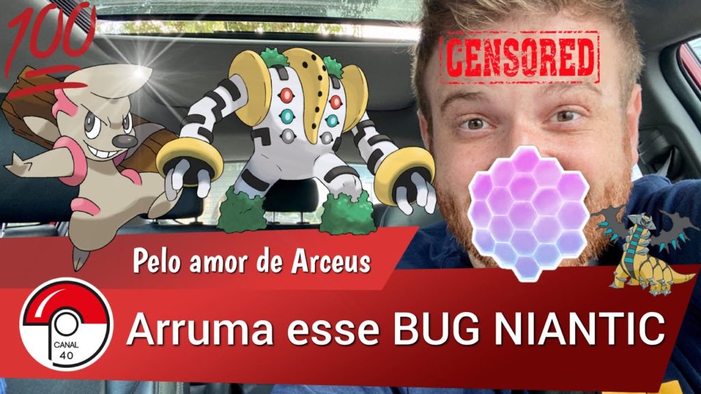 No carro: Timburr 100% | Timburr Shiny | PVP - Pokémon GO