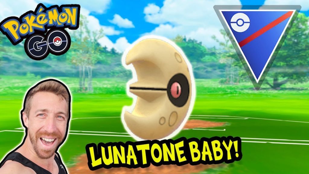 SWEEPING GO BATTLE LEAGUE SEASON 1 W/ LUNATONE! (Pokémon GO)