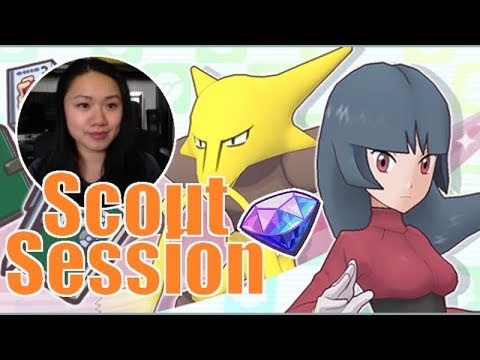 Pulling for Sabrina and ALAKAZAM | Pokémon Masters Scout Session