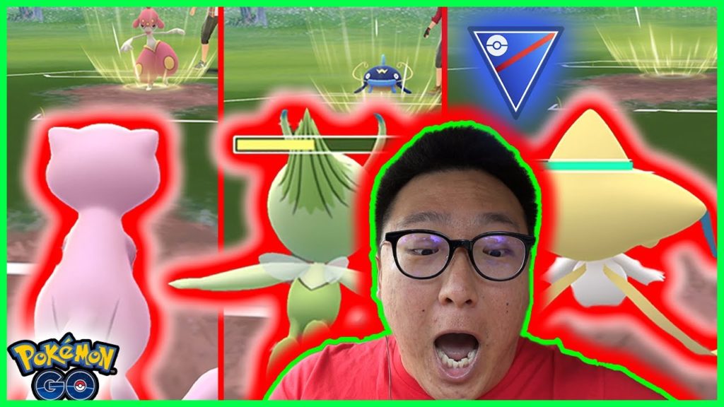 FULL MYTHICAL POKEMON TEAM IN GO BATTLE - POKEMON GO BATTLE GREAT LEAGUE