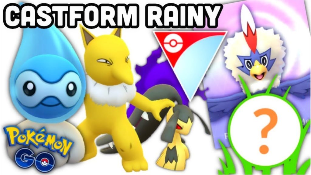 Castform Rainy so good in GO Battle League Pokemon GO | New Gen 5