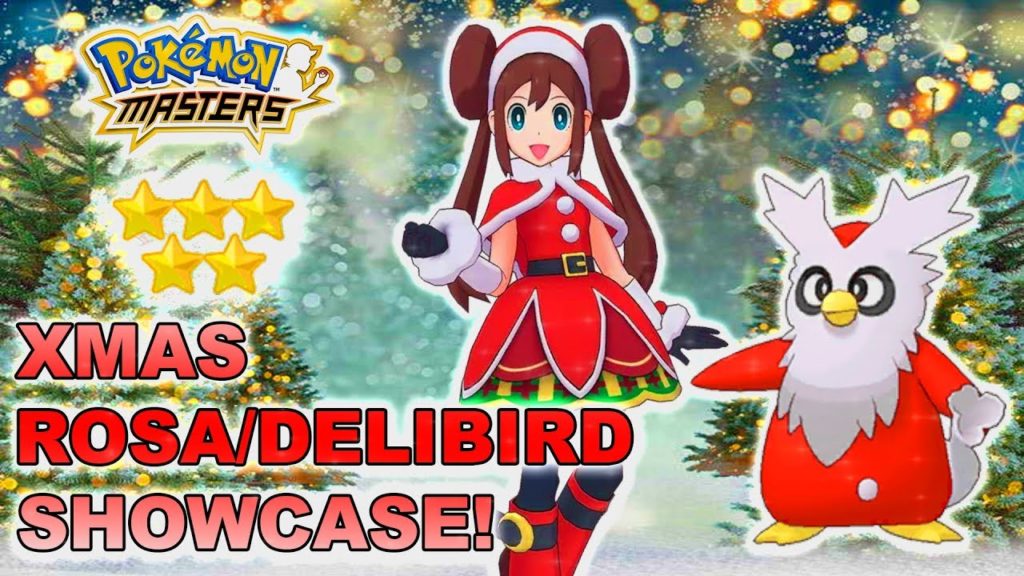 BEST SPEED SUPPORT IN THE GAME! MAX LEVEL 120 XMAS ROSA SHOWCASE! | Pokemon Masters