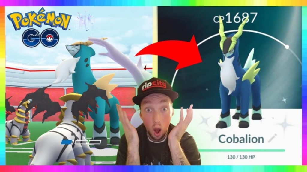 SHINY CAUGHT! NEW SHINY COBALION RAIDS IN POKEMON GO! NEW MISDREAVUS & EEVEE NESTS!
