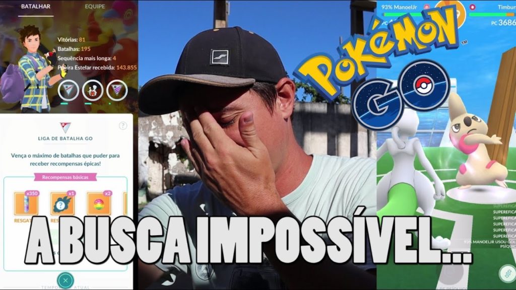 Shiny Timbur... a difícil e árdua tarefa pela busca das Raids! - PokémonGo