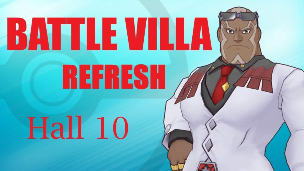 Pokémon Masters - Battle Villa Refresh: Hall 10 Vs Sawyer l FTP Sync Pairs